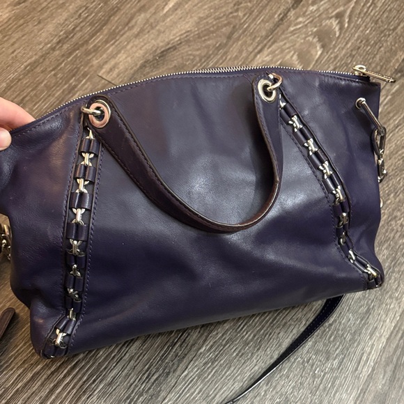 Michael Kors Dark Purple Shoulder Bag - Picture 3 of 7